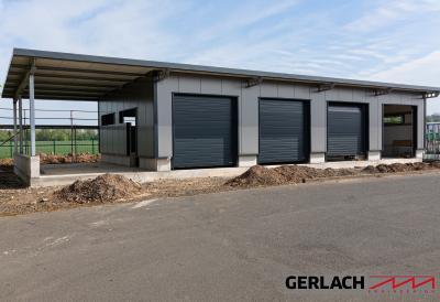 Bild Neubau Fahrzeughalle in Lindau